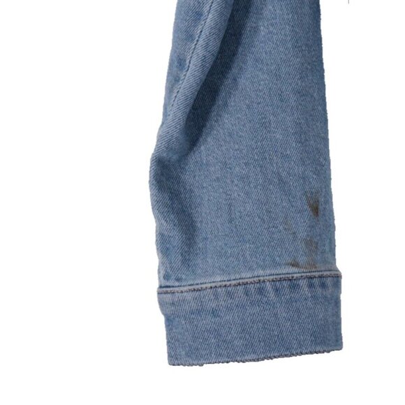 Hollister Women's Size XS Blue Jean Jacket Cropped Distressed Denim Jacket NWT - Picture 7 of 8